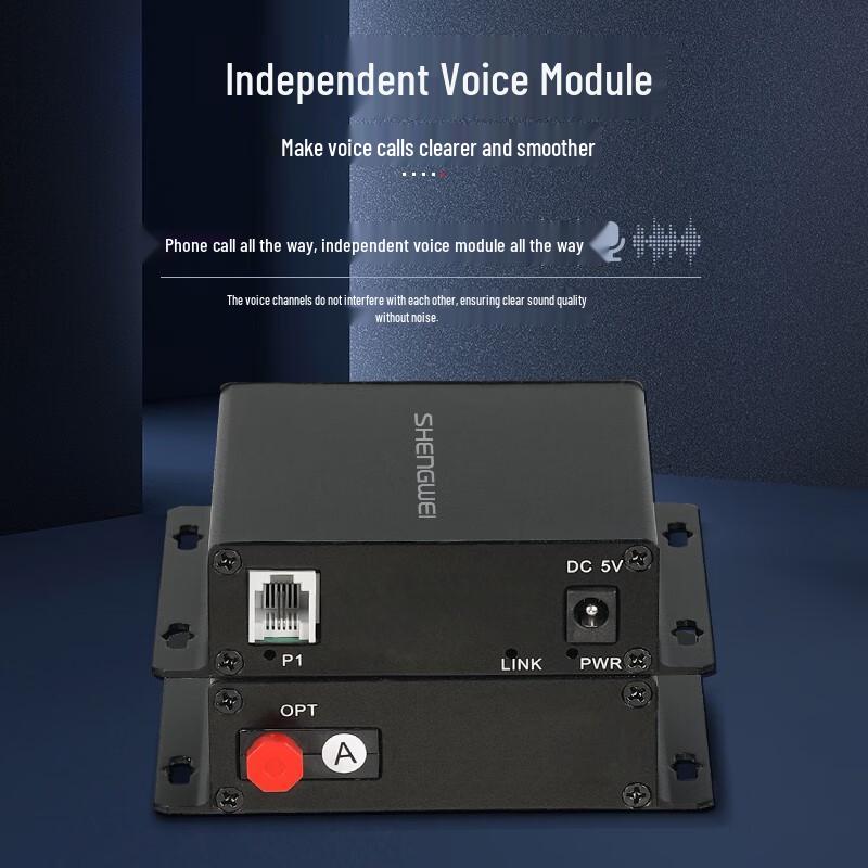 Shengwei Digital PCM Voice Optical Transceiver