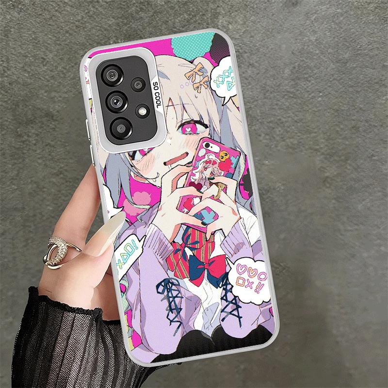 Anime Kwaii Girl Ins Style Soft Phone Case for Samsung A17 A16 A15 A14 A13 A57 A56 A55 A54 A53 A37 A36 A35 A34 A33 A26 A25 A24 A