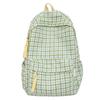 Schoolbag, College Student Backpack, High School Girl High School Girl, Stylish Korean Style Plaid Travel Backpack, Middle School Student Large 