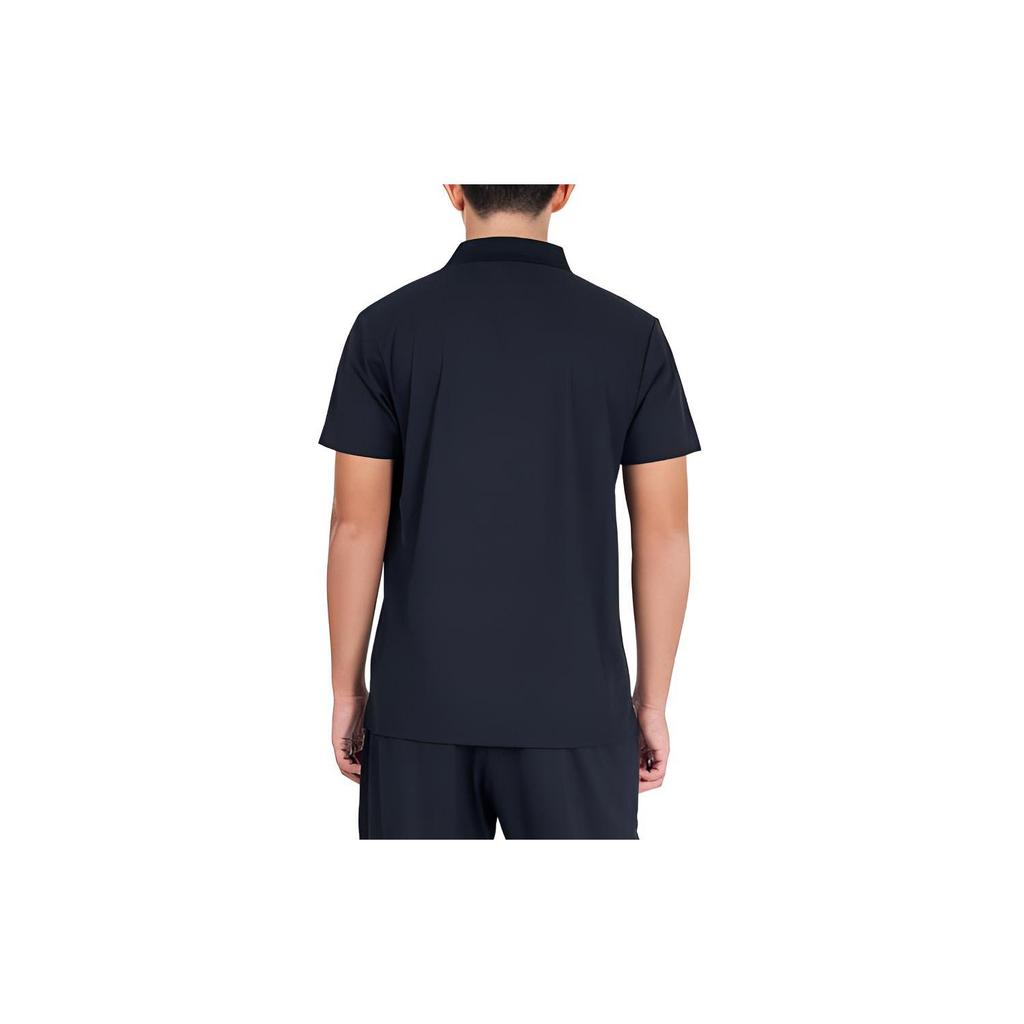 ASICS Polo Shirts Men's Black Polo Collar Moderate Other 2031C955-001