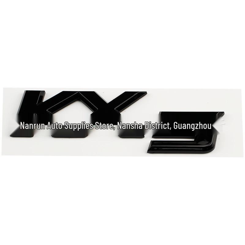 Kia K3 K4 K5 KX5 Front & Rear Emblems Body Decoration Kit