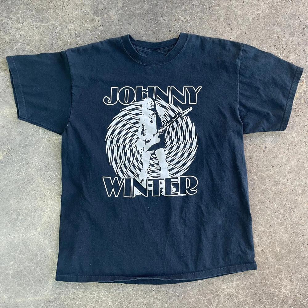 Unisex S5XL Johnny Winter Navy Shirt R302 L