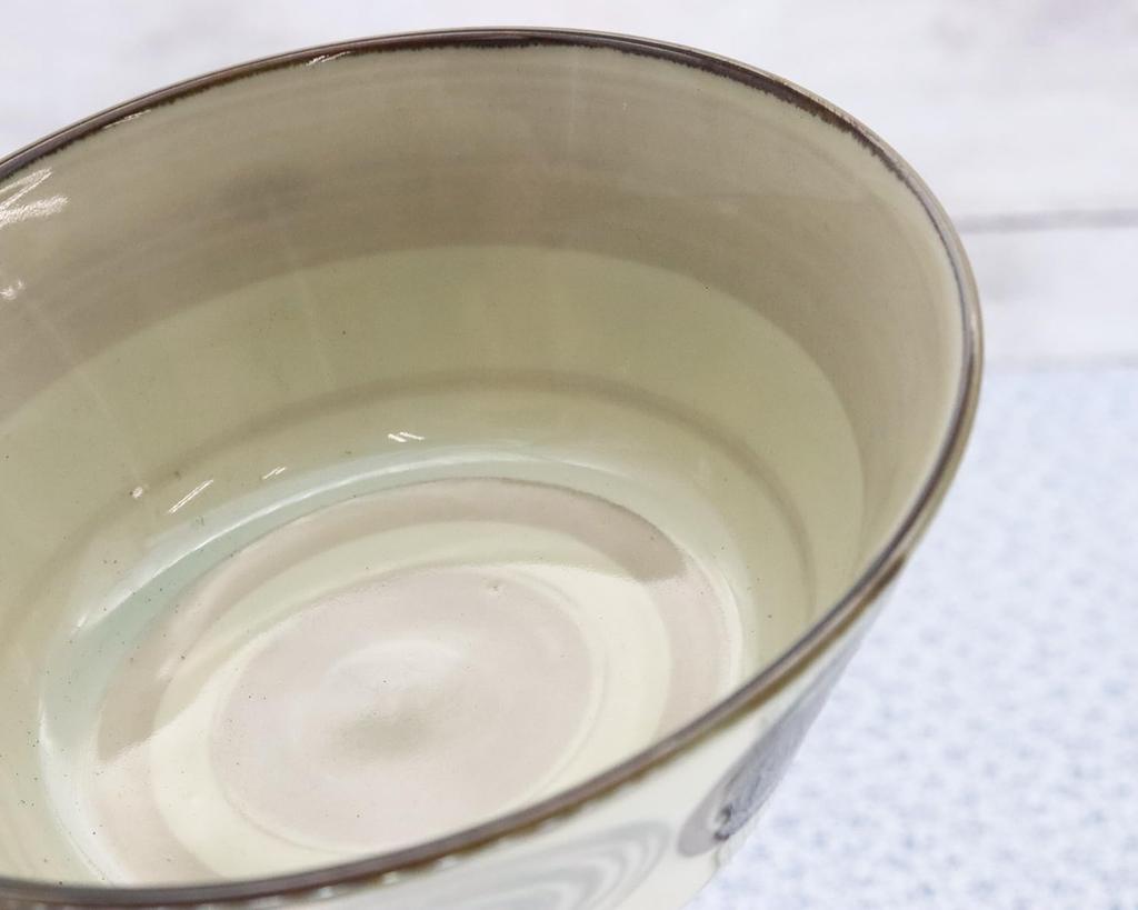 Castle Enterprises [10-Piece Set of 13.5cm Signal Salad Bowls] Mino Ware Monochrome Style: Casual and Makes Food Stand Out