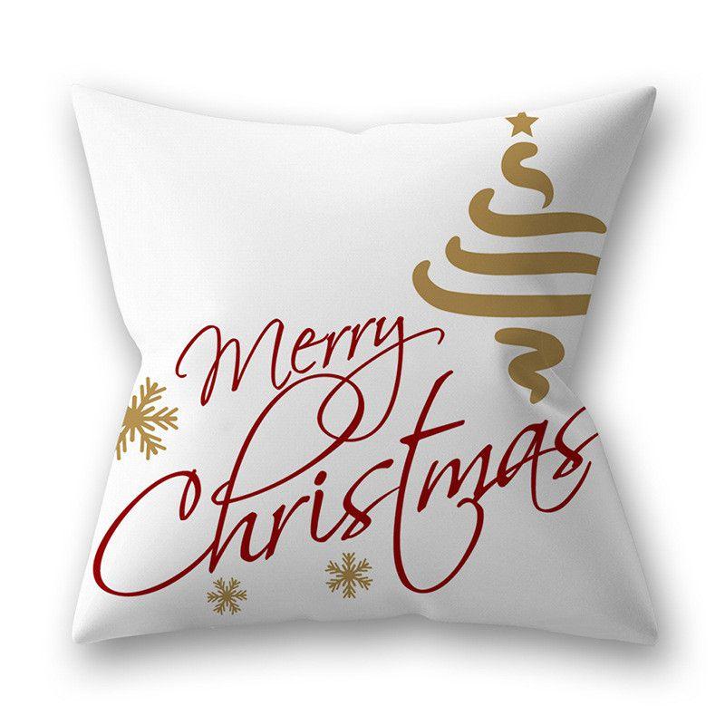 Vibrant Christmas Themed Decorative Cushion Cover For Festive Home Decor 18x18