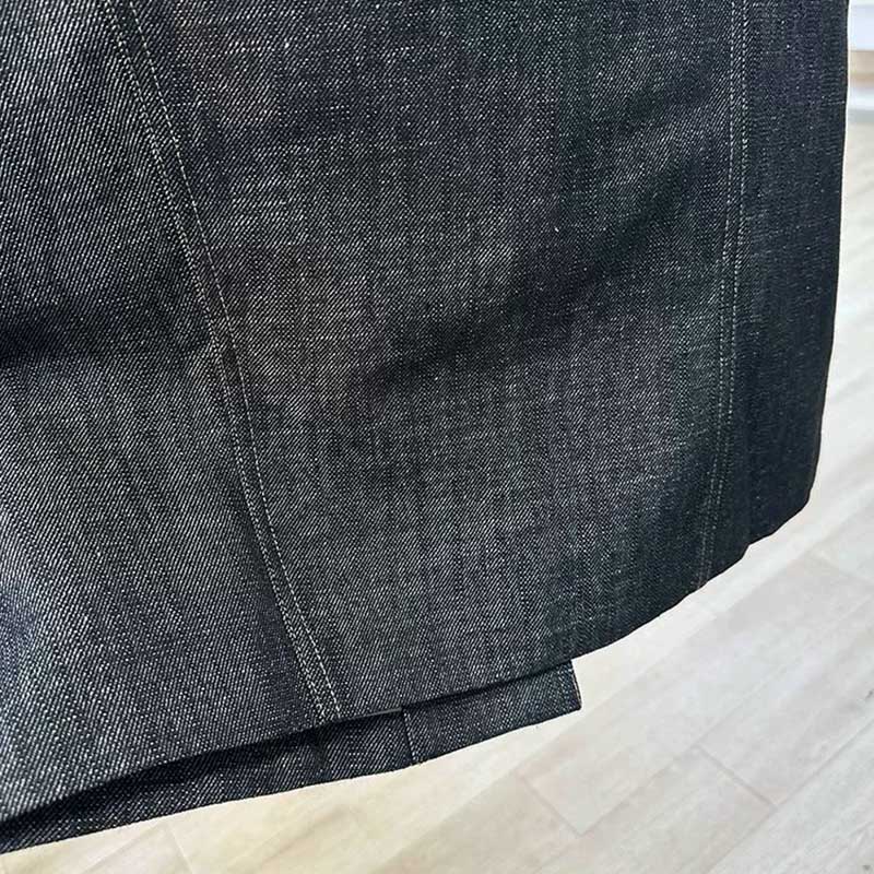 Vestă Denim Femei Vară Bumbac Vestă Oversize Culoare Solidă Mărimi Mari Casual Fără Mâneci Palton Nasturi Vestă