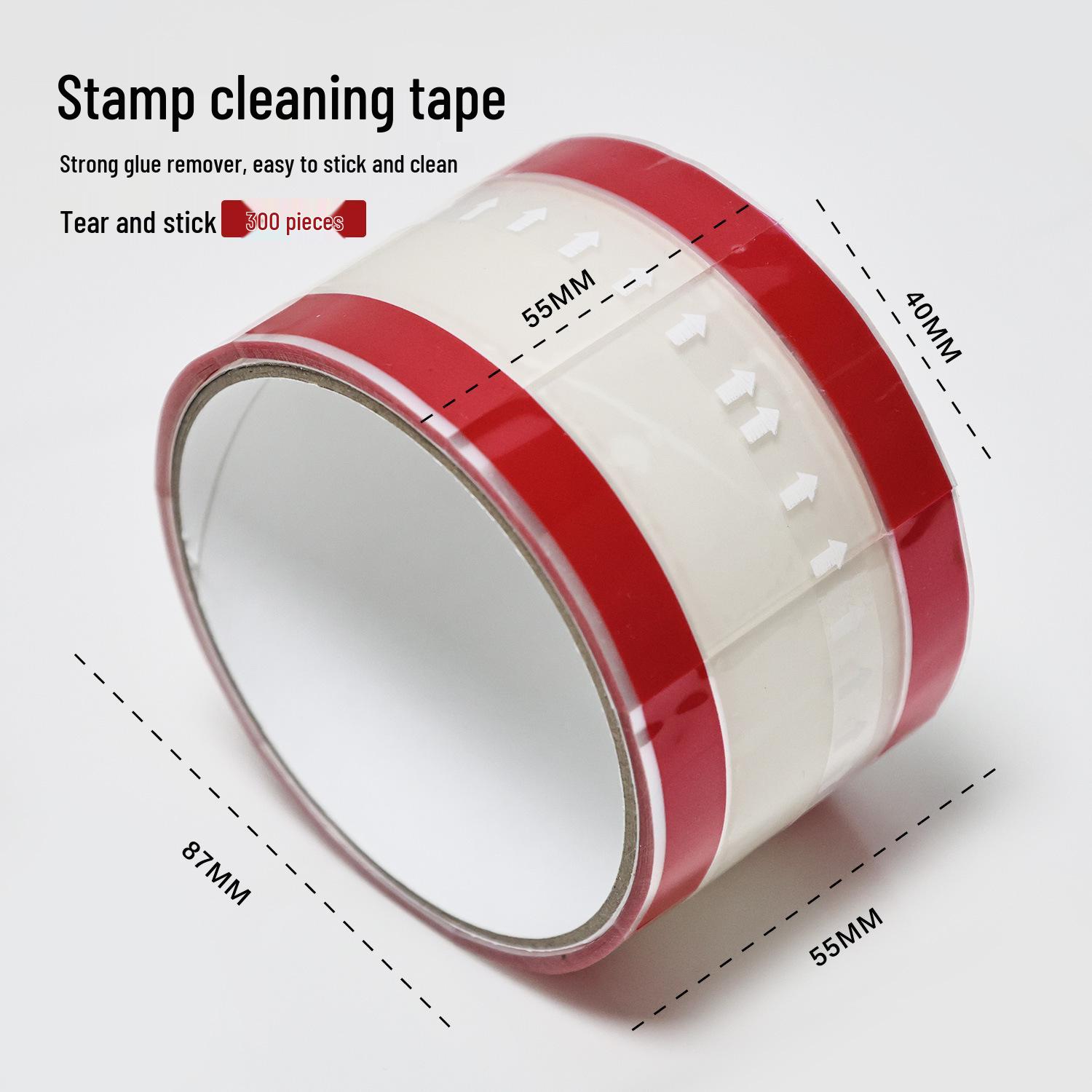 Nail Stamper Disposable Cleaning Tape – Multi-functional, Tearable Segments