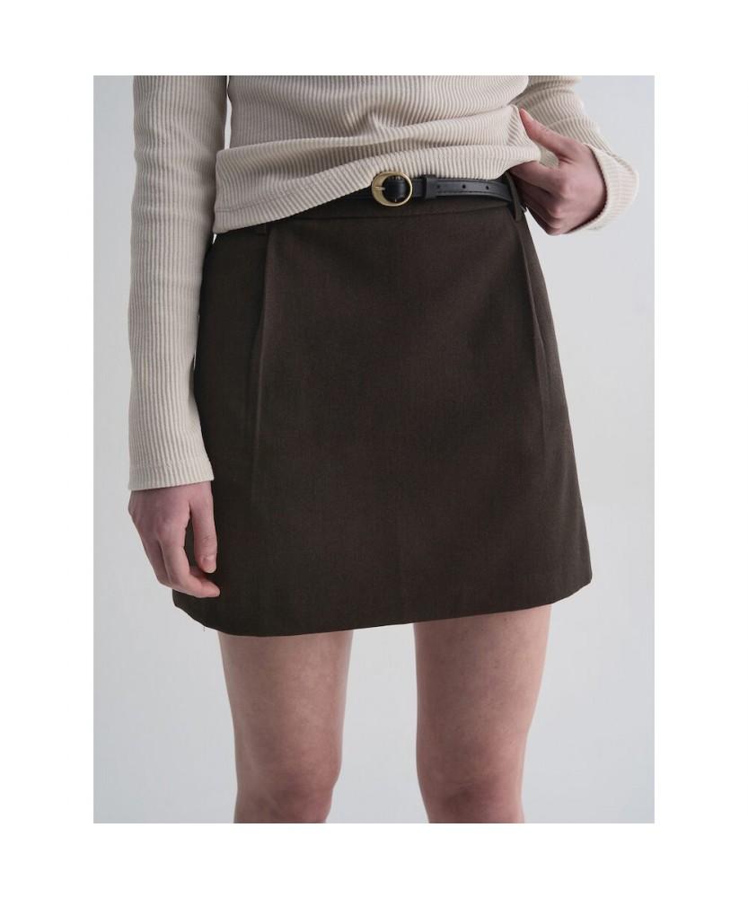 8seconds Belted Mini Skirt Brown