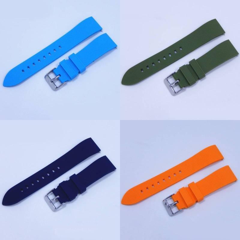 Silicone Watch Sports Band 20mm Quick Release Men Women Fitness Accessories