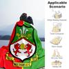 Wrexham Afctowel Blanket, High quality Comfortable for All Seasons, Home Decor, Warmth and Comfort