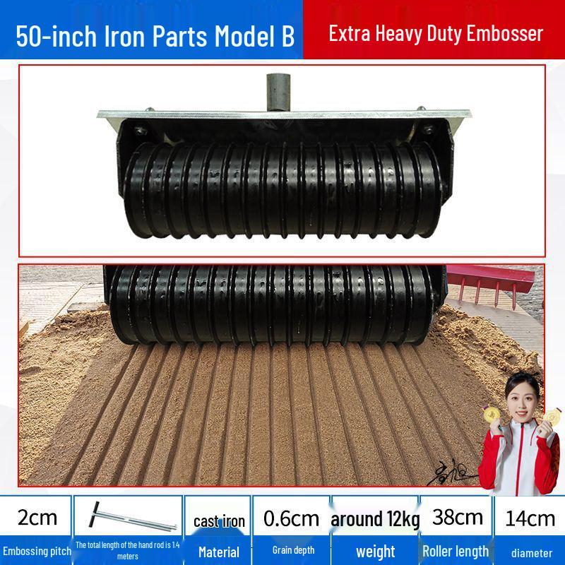 Concrete Pavement Texturizer and Anti-Slip Groover Roller Machine
