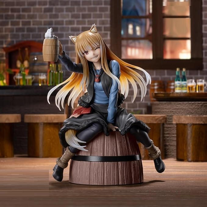 Holo Spice and Wolf Merchant Meets the Wise Wolf Figure Luminasta Official Merchandise Approx. 15cm