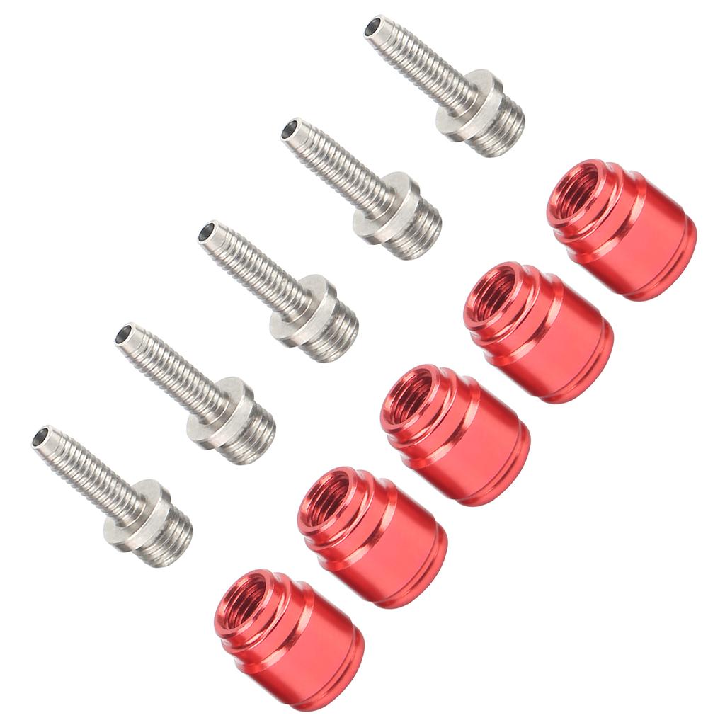 GUB Bike Disc Brake Aluminum Alloy Olive and Stainless Steel Connecting Insert for AD593