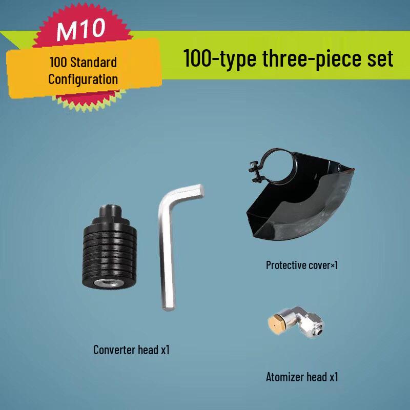 Automatic 100-Type Angle Grinder Converted to Woodworking and Grooving Machine for Plumbers & Electricians with Multi-Blade Grooving