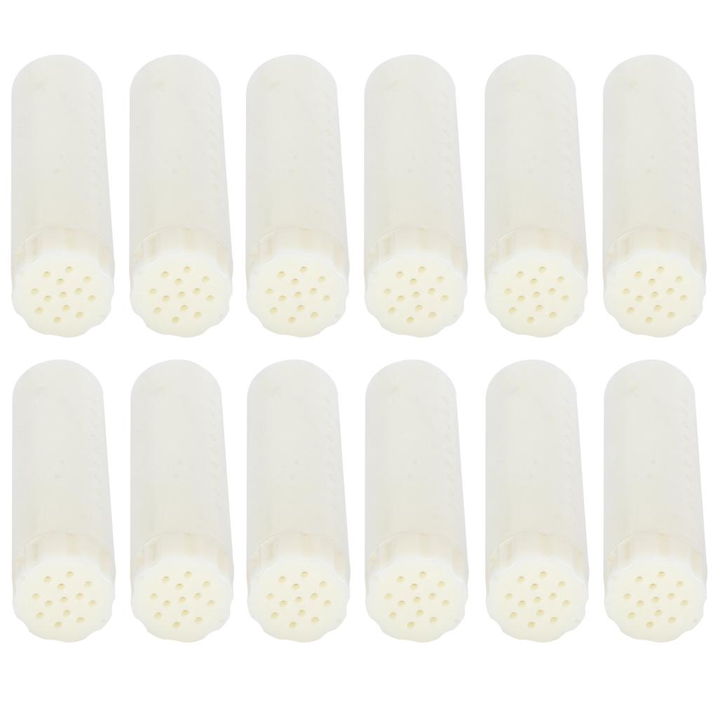 12PCS Queen Bee Cages Plastic Protective Cover Rearing Cup Beekeeper Beekeeping Supplies