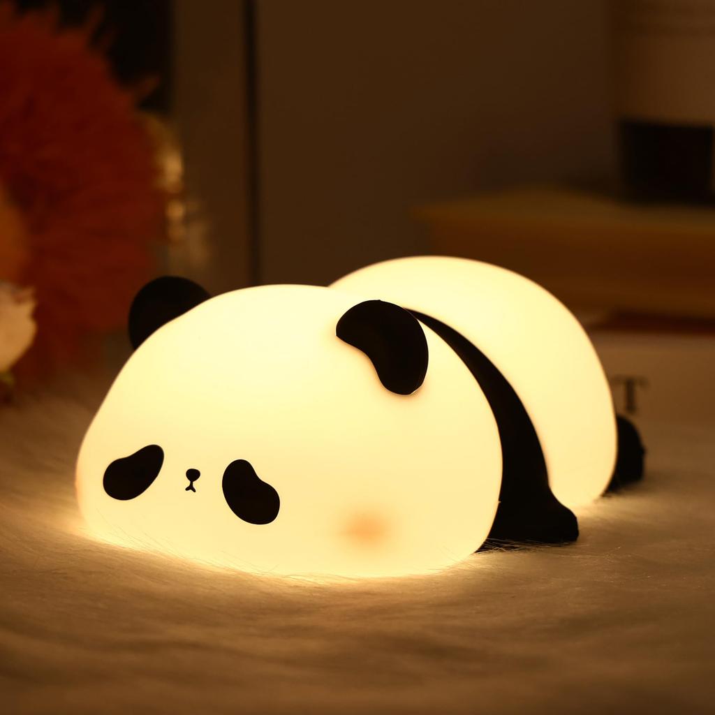 Anywin Panda Panda Cute Panda Silicone Safe Birthday Thank You Popular with Elementary School High School and Middle School Students Light, Toy,