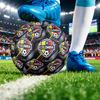 Kolumbien Fußball Bedruckt Größe 5 Fußball Ball Verschleißfest Standard Erwachsenen Trainingsfußball Fan Geschenk für Indoor Outdoor Spiel Sport