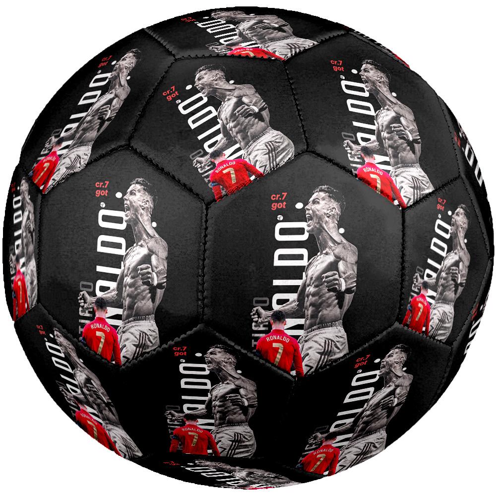 Ronaldo's Celebration Moment Size 5 Soccer Ball Machine Sewn Indoor/Outdoor Training and Matches Sports Enthusiast Gifts