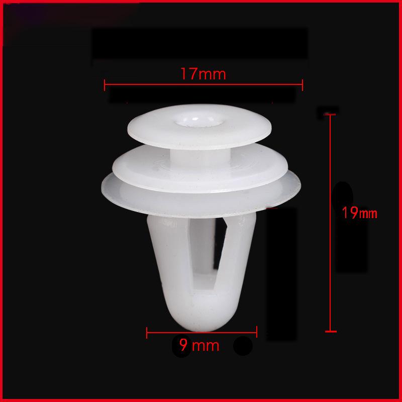 9mm Panel Fastener Clips for Peugeot 206/207/208/308/407/408