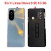 Back Glass For Huawei Nova 9 SE 4G 5G Back Battery Cover Rear Door Housing with Camera Lens Frame