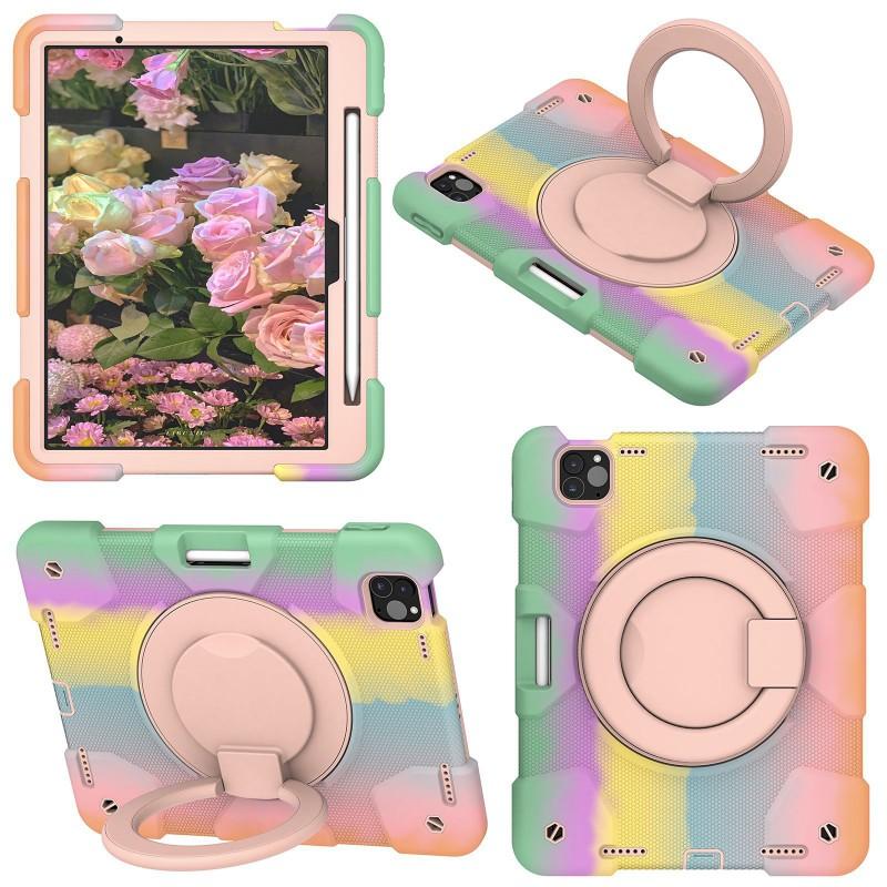 Shockproof Full Coverage IPad Air 6 7 Case With Stand Support Handle Strap 11 Inch Pro Tablet