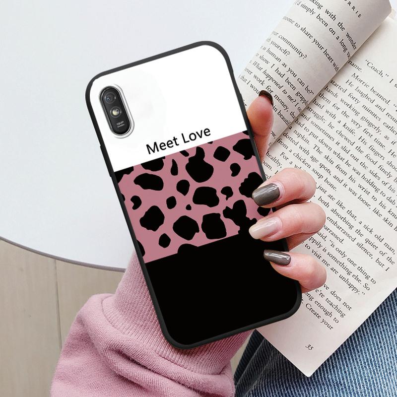 Heart Flower Case For Redmi 9A 9AT Phone Cover Cute Silicone Shockproof Soft Coque For Redmi 9A 9 AT Shell Cartoon Lovely Matte