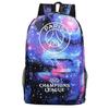 Ster Parijs Uefa Champions League Schoudertas Fan Rugzak Student Schooltas Opbergtas-Kleurblokkerend Stijl-L