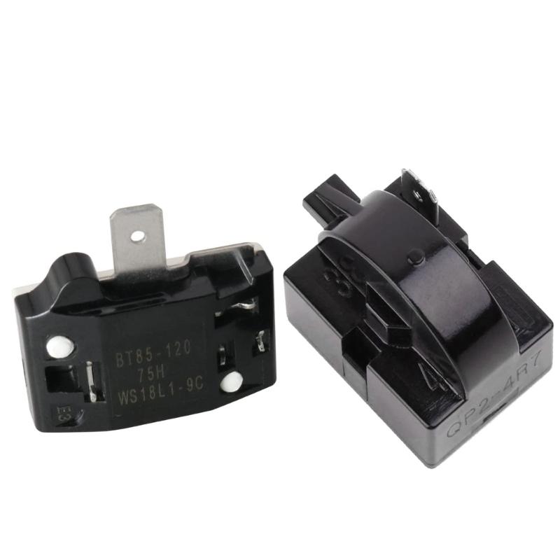 Refrigerator Compressor Overload Thermal Protector Automatic Cutoff Safety Device for Extended Equipment Lifespans