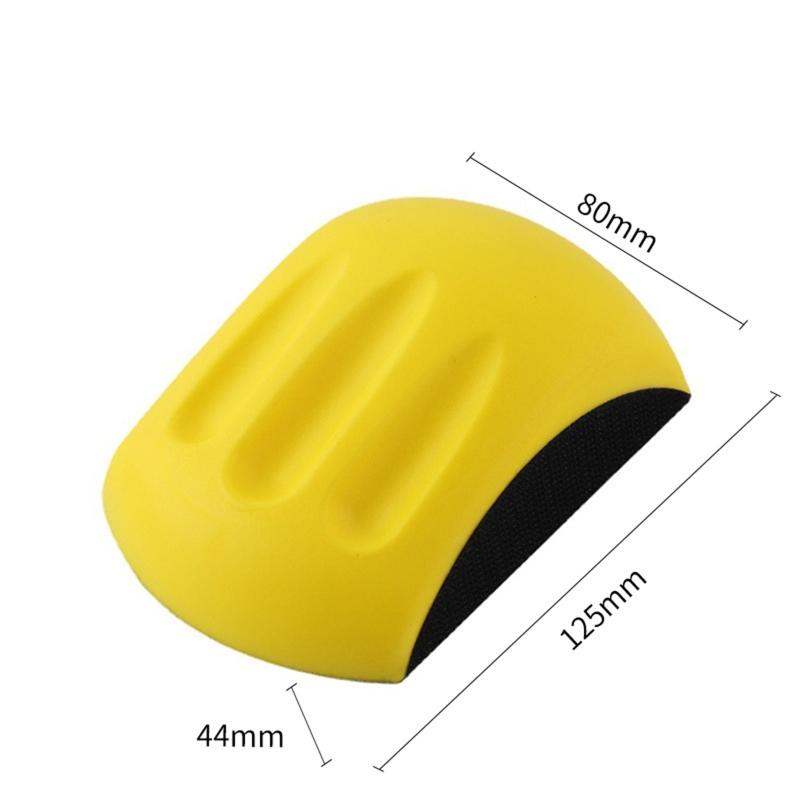 5-inch / 6-inch Hand Sanding Block Spray Paint Grinding Block Abrasive Tool Sanding Disc Polishing