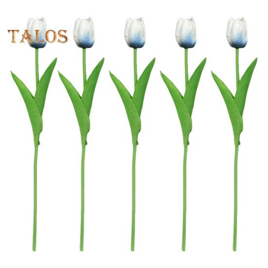 

5 шт. Имитация тюльпана 34 см Искусственный тюльпан Поддельные цветы Искусственный тюльпан оптом Подарок на День матери для вазы Главная Кухня Свадьба Весна Украшения для вечеринки белый/синий