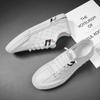 Fashion 2025 Summer New Little White Leather Shoes Versatile Breathable Casual Board Shoes Korean Version Trend One Step Men's Shoes