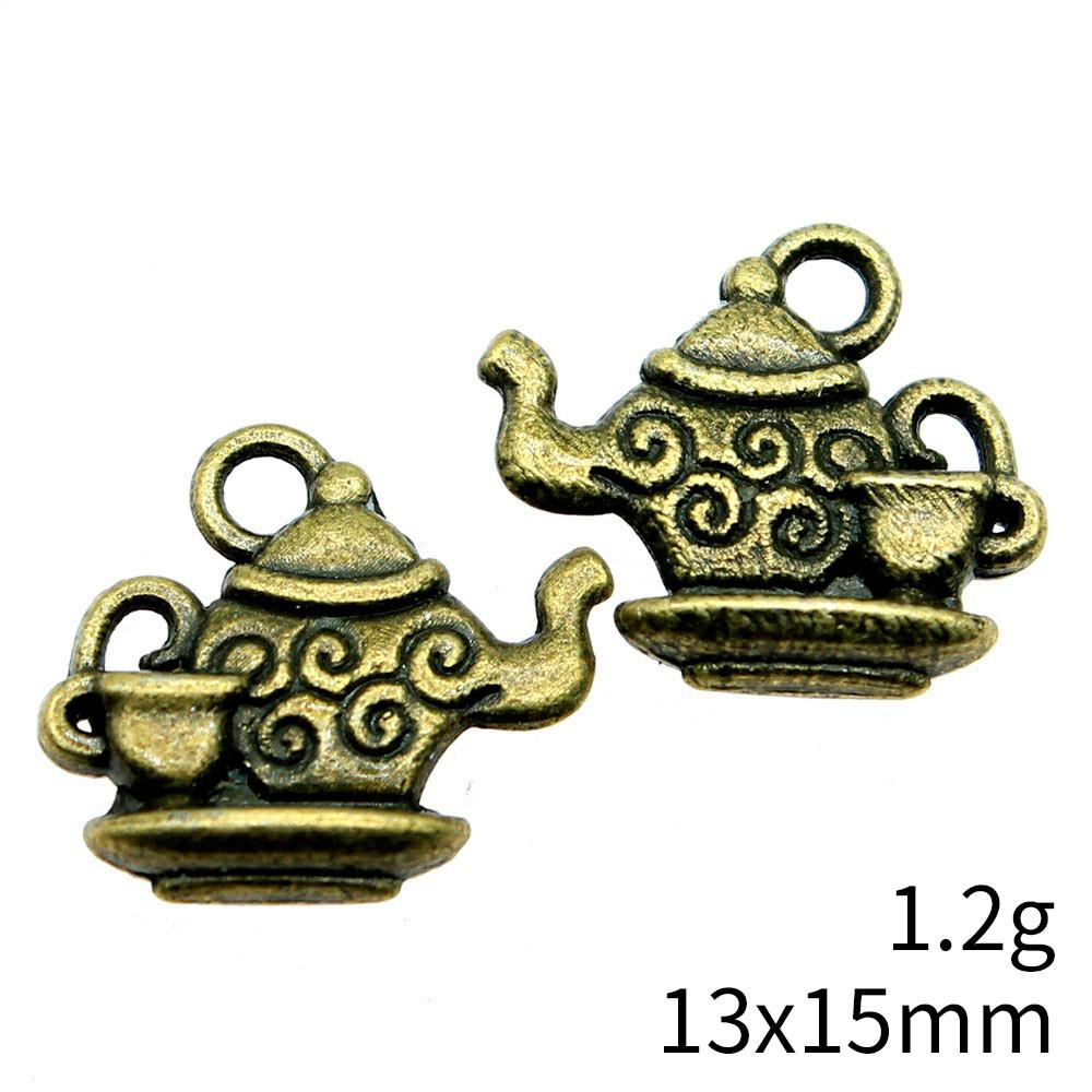 Christmas Decorations Charms For Bracelet Tableware Fork Spoon Charms Pendant Art Supplies Pendant