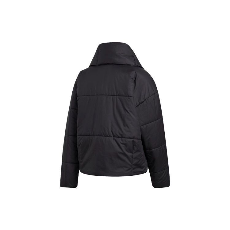 Adidas Outdoor Sports Warm Removable Scarf Collar Jacket Women Jacket Black DZ1511