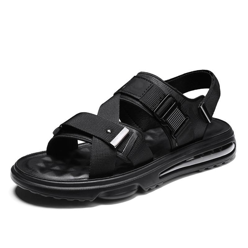Men's Sandals 2024 Summer Beach Sandals Mens Man's Casual Leather Sandal Open Shoes for Men Fishing New Fashion Sports Wear Air