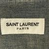 SAINT LAURENT PARIS EDITORIAL Indigo 597059 Long Sleeve Denim Shirt tops S IndigoUsed