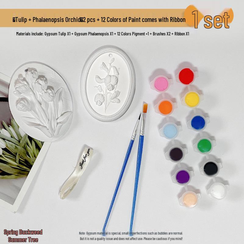 Mini Plaster Doll DIY Coloring Kit – Handmade Creative Toy & Gift Ornament