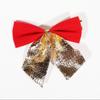 Glitter Christmas Ball Ornament Set Plastic Christmas Hanging Ornaments  Home Decoration