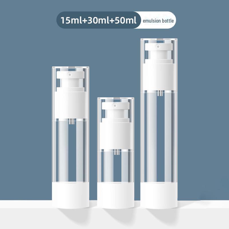 

«Портативный дорожный набор для ухода за кожей»: Вакуумные флаконы для жидкой основы, средства для снятия макияжа, масла, лосьона и увлажняющего спрея.