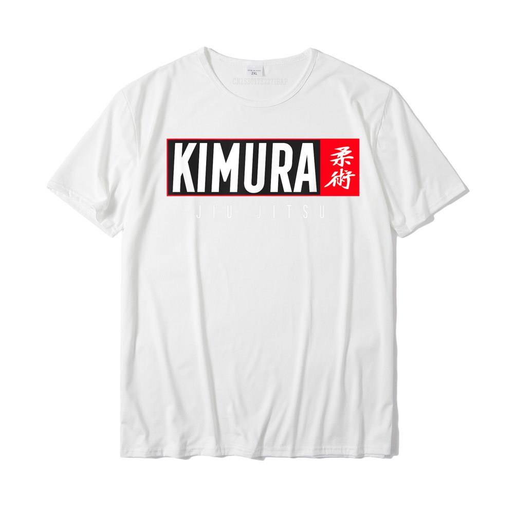 Кимура-рубашка для джиу-джитсу-BJJ-футболки с бразильскими боевыми искусствами, хлопковые мужские топы с графическим дизайном, модные футболки XXL белый