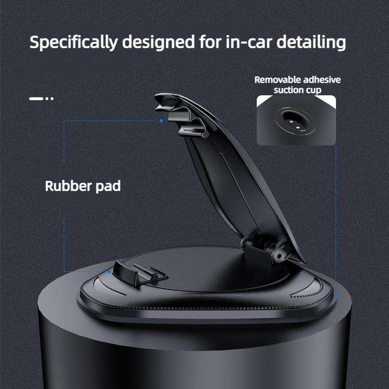 Car Phone Holder Dashboard Non-Slip Mat Mount Adjustable Cell Phone Stand with HUD Display for GPS Navigation Universal for IPhone Android