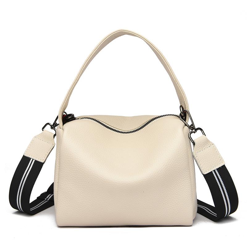 Měkký kožený polštář Podpažní výklenková taška Dámská velkokapacitní přenosná ramenní diagonální závěsná dámská taška