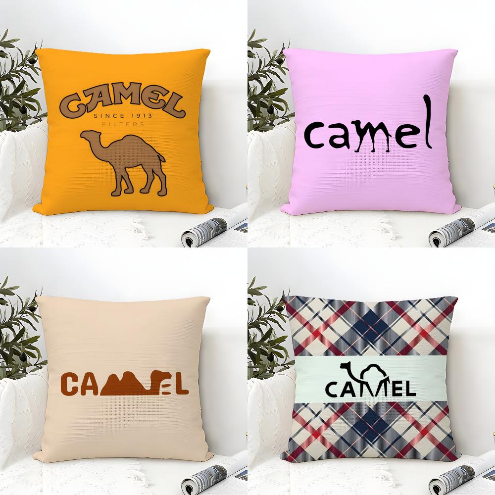 Classic Vintage CAMEL Pillow Case linen pillow case sofa home decor cushion cover cushion cove