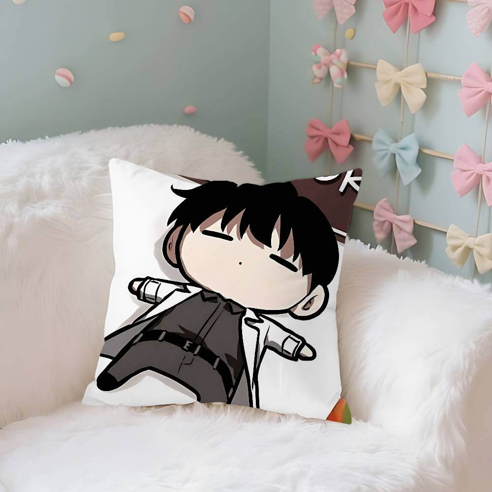 Kim Dokja ORV Case Plush Fabric Soft Pillowcase Double Sided Print Cushion Cover Household Gifts