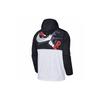 Men's Air Jordan AS J JM Clscs Windwear JKT Colorblock Hooded Jacket Black CT9369-010