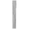 Mobile per Lavatrice Grigio Sonoma 64 x 24 x 190 cm Legno Ingegnerizzato