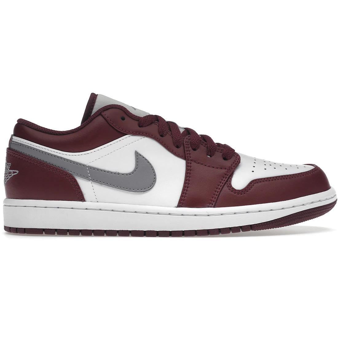 

Sneaker Jordan 1 Low White Bordeaux(553558-615) 44