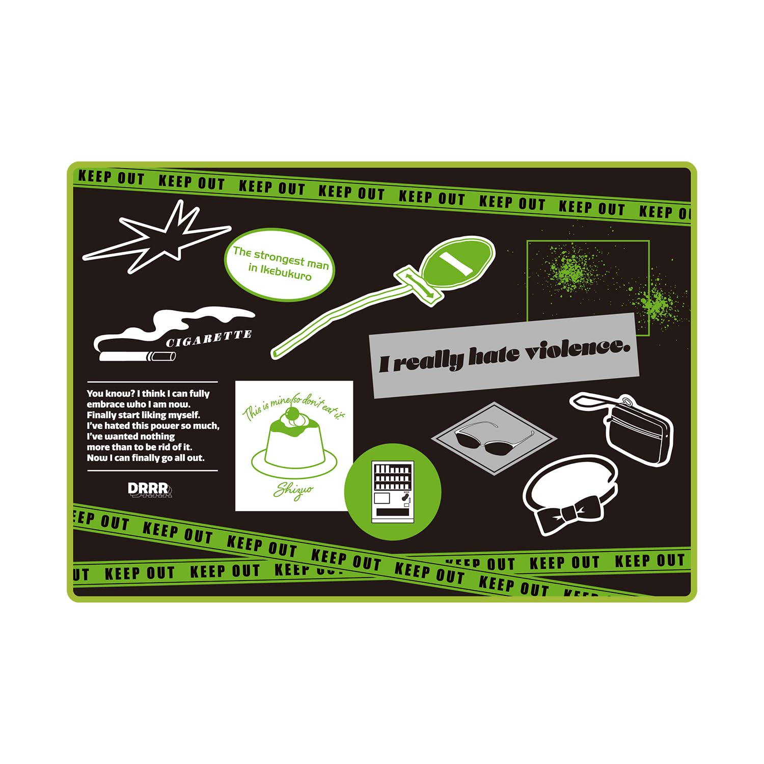 

TV Anime x Shizuo Heiwajima ar Unity Motif Blanket Durarara!! 2