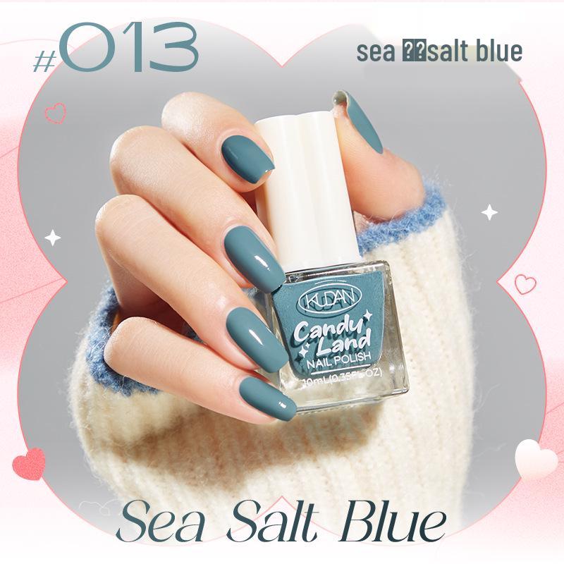 Candy Land Quick-Dry Water-Based Peelable Nail Polish - Long-Lasting Glitter Nude Care