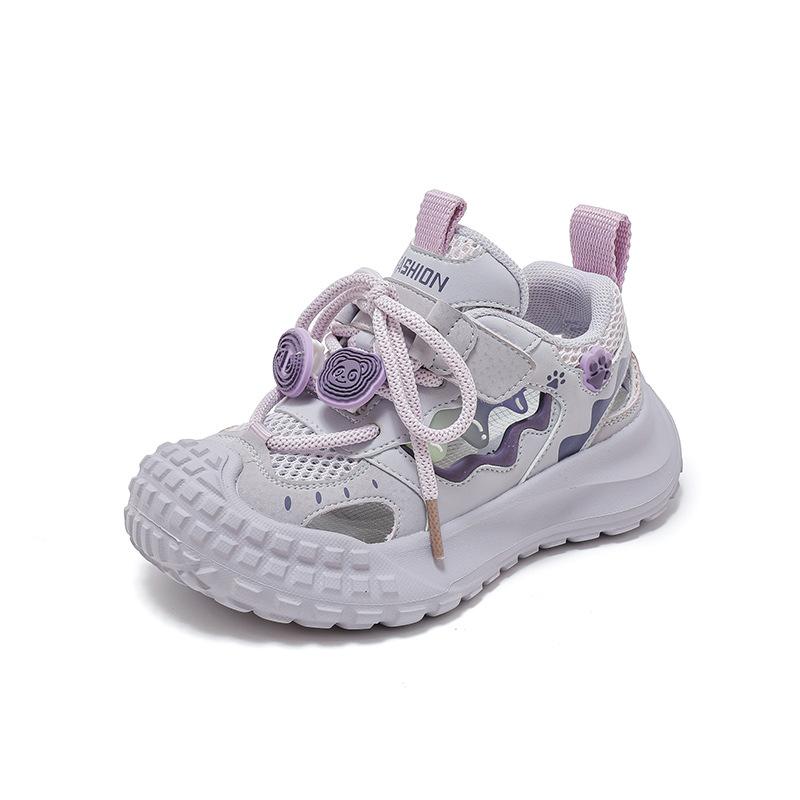 Soft-soled Children's Shoes Breathable Mesh Casual Shoes Non-slip Boys' Sports Shoes Hollow Frame Shoes