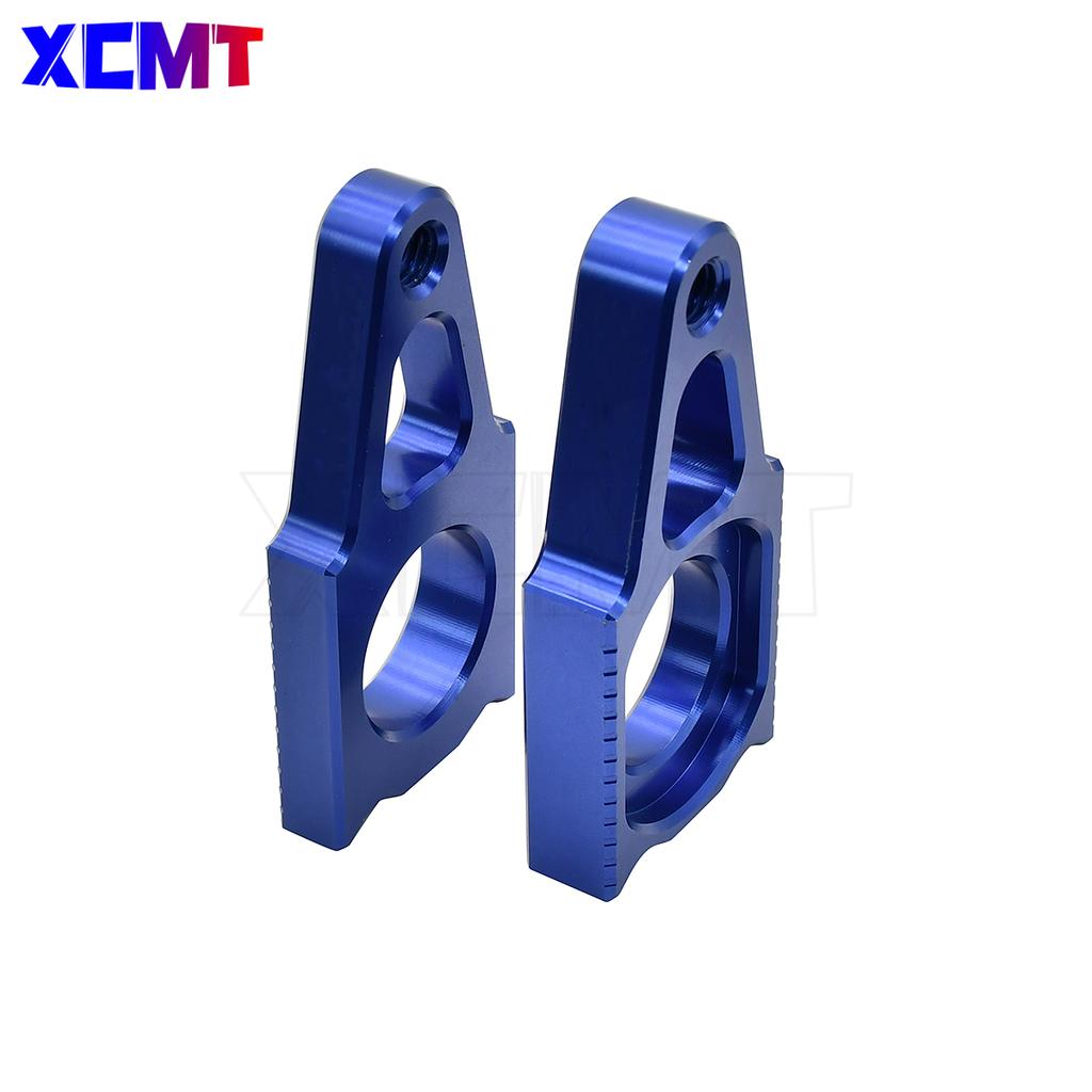 Motorcycle CNC Rear Adjuster Block Chain For Yamaha YZ125 YZ250 YZ250F YZ450F YZ125X YZ250X YZ250FX YZ450FX WR250F WR450F YZ WR