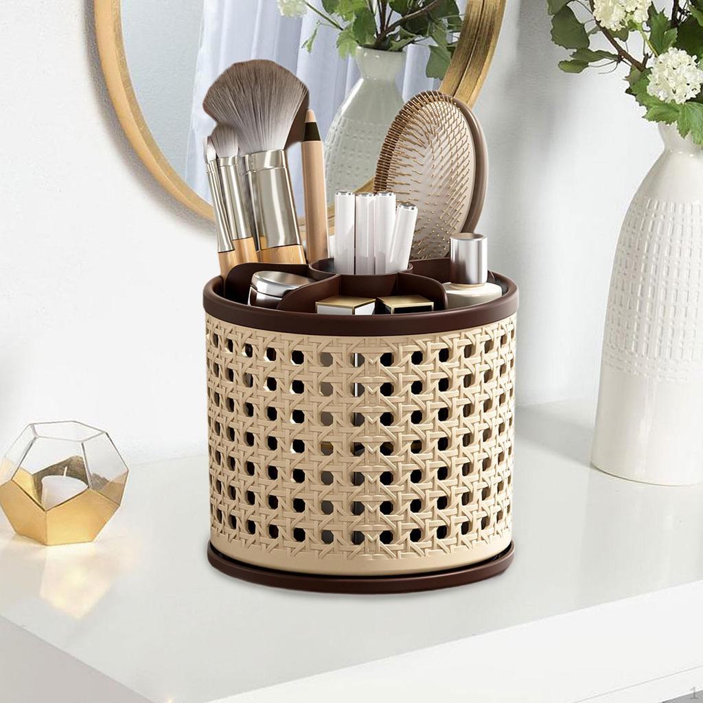 Schreibtisch Organizer Stifthalter 360° Drehbar für